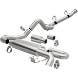 MagnaFlow 2021 Ford Bronco Overland Series Cat-Back Exhaust w/ Single Straight Driver Exit- No Tip