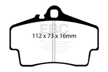 Load image into Gallery viewer, EBC 98-05 Porsche 911 (996) (Cast Iron Rotor only) 3.4 Carrera 2 Redstuff Rear Brake Pads