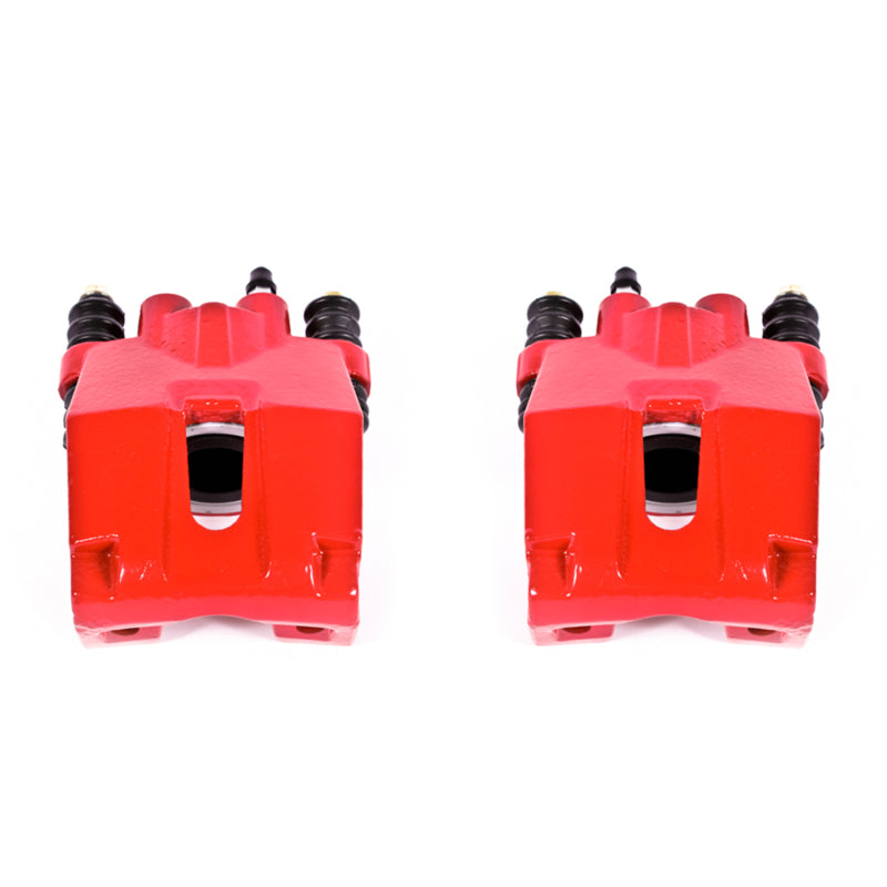 Power Stop 04-11 Ford F-150 Rear Red Calipers w/o Brackets - Pair