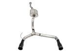 Corsa 21-25 Ford Bronco 2.7L 4-Door 2.75in Cat-Back Dual Rear Exhaust w/ 4in Straight-Cut Black Tips