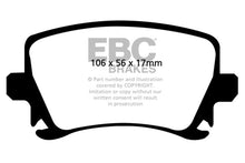 Load image into Gallery viewer, EBC 06-13 Audi A3 2.0 Turbo (Girling rear caliper) Redstuff Rear Brake Pads