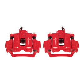 Power Stop 10-18 Lexus GX460 Rear Red Calipers w/Brackets - Pair