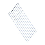 DEI Lockjaw Locking Ties 8in - 9 Per Pack