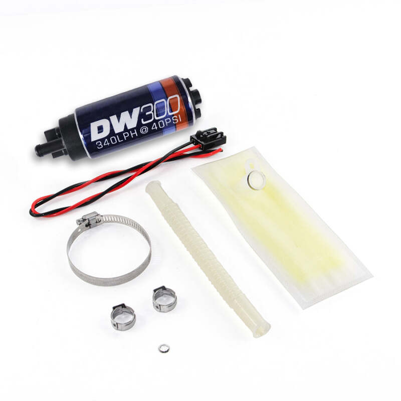 DeatschWerks 92-95 BMW E36 325i DW300 340 LPH In-Tank Fuel Pump w/ Install Kit