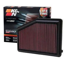 Load image into Gallery viewer, K&amp;N Replacement Air Filter for 12 Honda Civic 1.8L L4