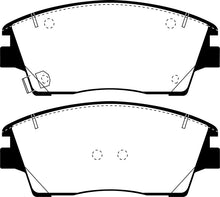 Load image into Gallery viewer, EBC 2017+ Hyundai Elantra 1.6L Turbo Yellowstuff Front Brake Pads