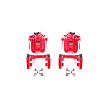 Load image into Gallery viewer, Power Stop 00-06 Audi TT Quattro (w/Non Vented Rotors Only) Rear Red Calipers w/Brackets - Pair