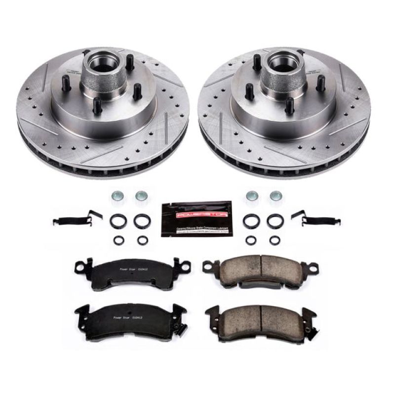 Power Stop 71-73 Buick Centurion Front Z23 Evolution Sport Brake Kit