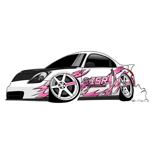 Cartoon Car Sticker