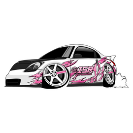Cartoon Car Sticker