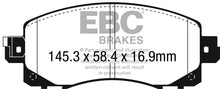 Load image into Gallery viewer, EBC 2022+ Subaru WRX 2.4T Yellowstuff Front Brake Pads