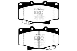 EBC 96-97 Lexus LX450 4.5 Yellowstuff Front Brake Pads
