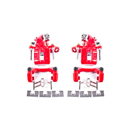 Power Stop 06-11 Acura CSX Rear Red Calipers w/Brackets - Pair