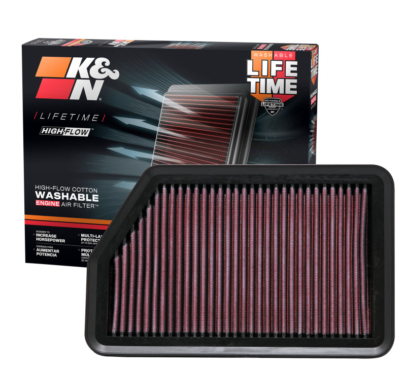 K&N 10-11 Hyundai Tucson 2.0/2.4L Drop In Air Filter