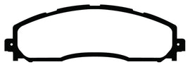 EBC 13+ Ford F250 (inc Super Duty) 6.2 (2WD) Yellowstuff Rear Brake Pads