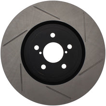 Load image into Gallery viewer, StopTech Power Slot 05-08 LGT Front Left Slotted Rotor