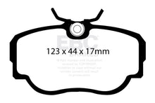 Load image into Gallery viewer, EBC 83-85 BMW 318 1.8 (E30) Yellowstuff Front Brake Pads